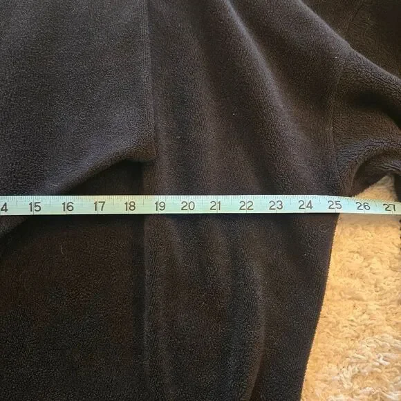 Johnny Was Pete & Greta Black Oversize Cardigan Coat Fuzzy XS - Picture 4 of 5